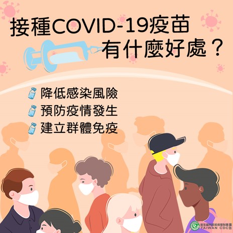 接種covid-19疫苗 有什麼好處?